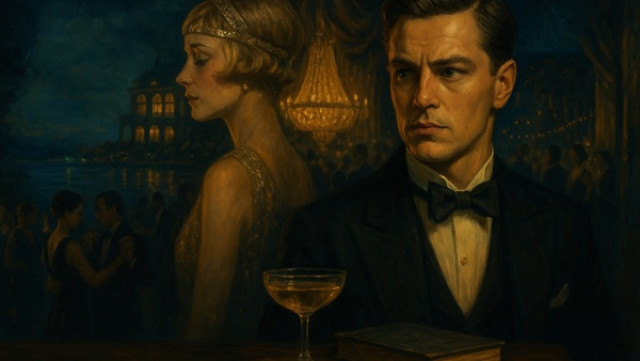 Portada de El Gran Gatsby por F. Scott Fitzgerald