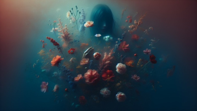 Portada de La chica invisible por Blue Jeans